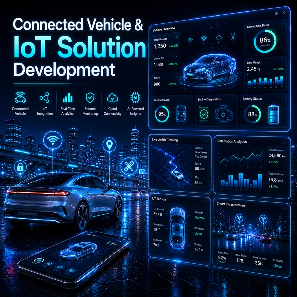 Vehicle and IoT solutions development services